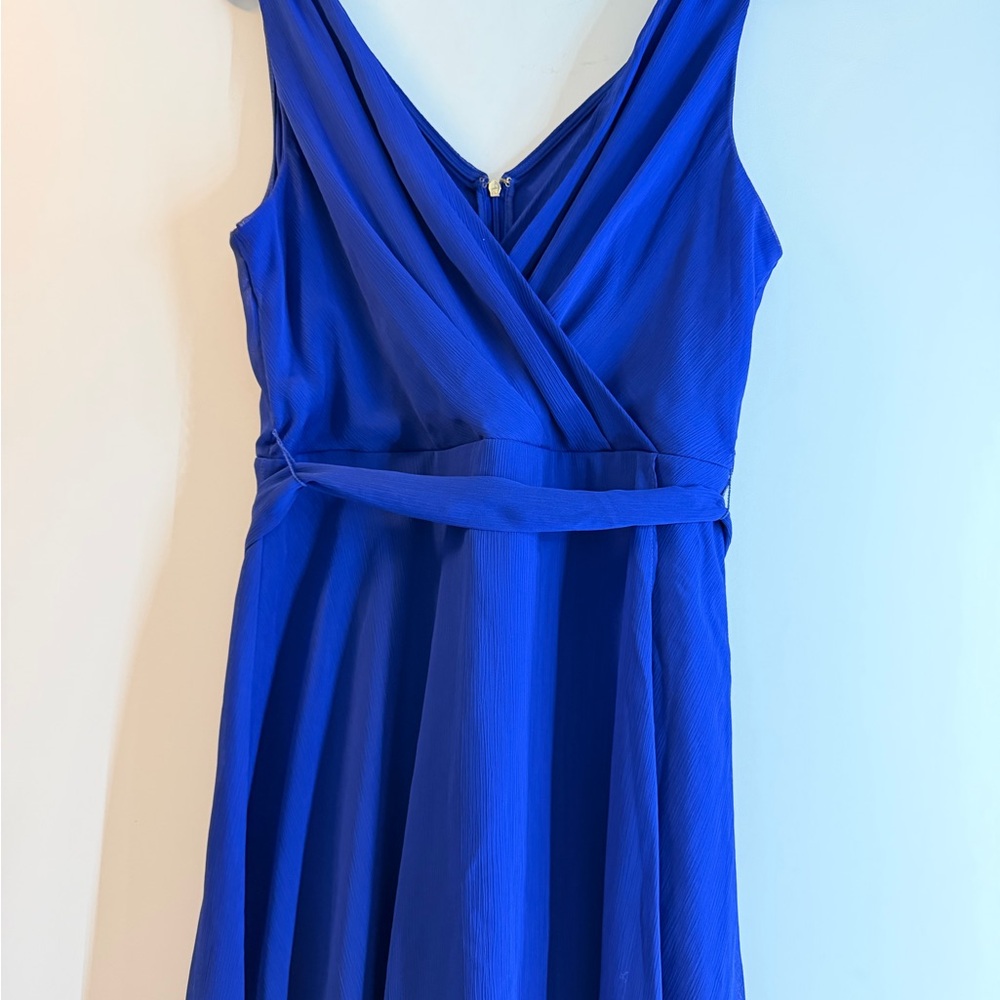 DKNY Royal Blue Midi Dress